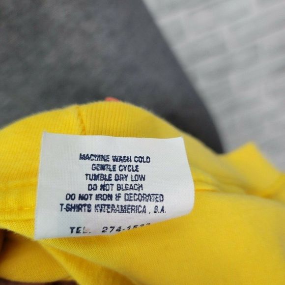 Vintage Carnival Cruise Line XL Single Stitch Lighthouse Beach Ocean Graphic Tee - Picture 9 of 9